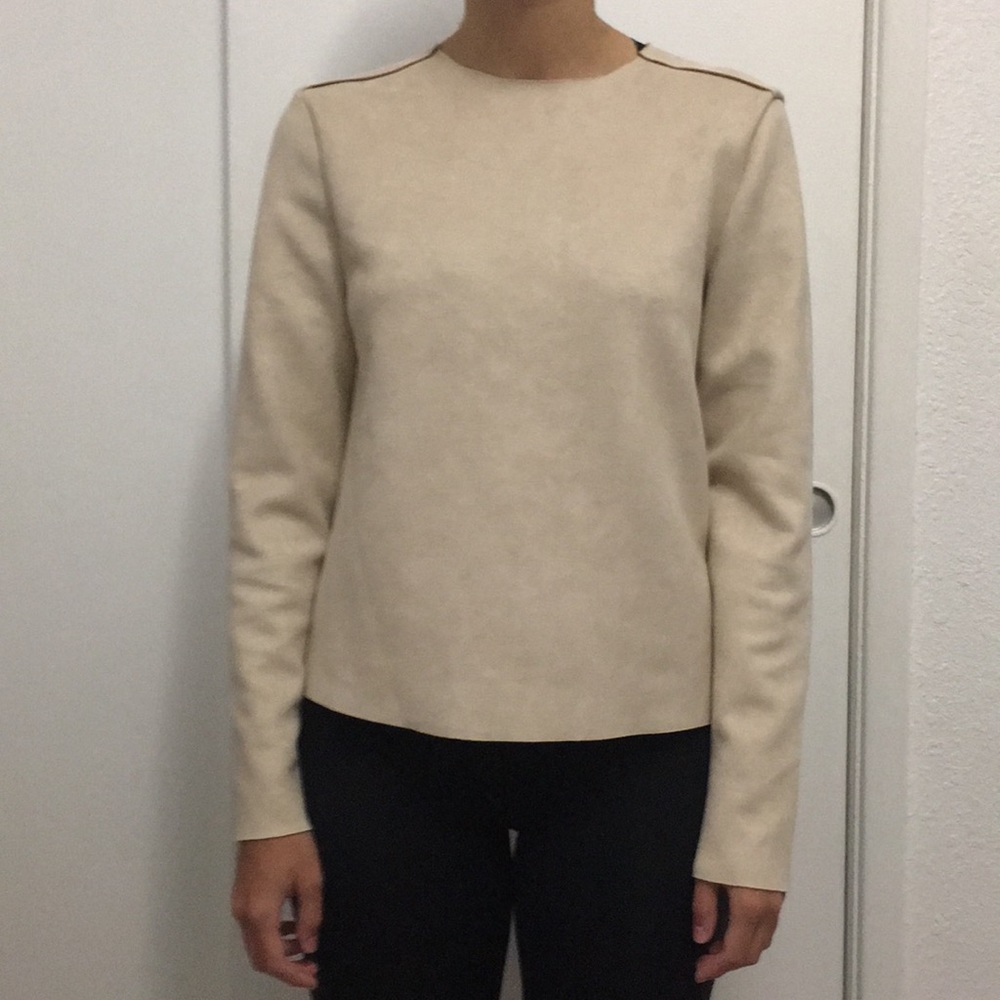 Faux leather long sleeve. clearance sale